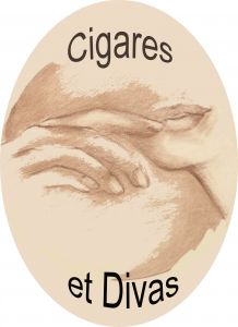 logo ovale CIGARES ET DIVAS